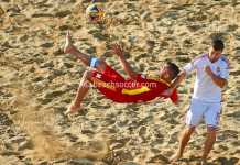 ROMÂNIA ÎNVINGE GERMANIA LA LOVITURILE DE DEPARTAJARE ÎN CALIFICĂRILE PENTRU MONDIALUL DE FOTBAL PE PLAJĂ