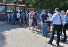 PROGRAMUL CASELOR DE BILETE A FOST PRELUNGIT PÂNĂ LA ORA MECIULUI