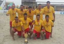 PERFORMER CONSTANŢA ESTE CAMPIOANA ROMÂNIEI LA FOTBAL PE PLAJĂ