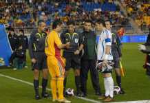 EGALITATE PERFECTĂ CONTRA SPANIEI, CAMPIOANĂ EUROPEANĂ SI MONDIALĂ: 5-5-5!