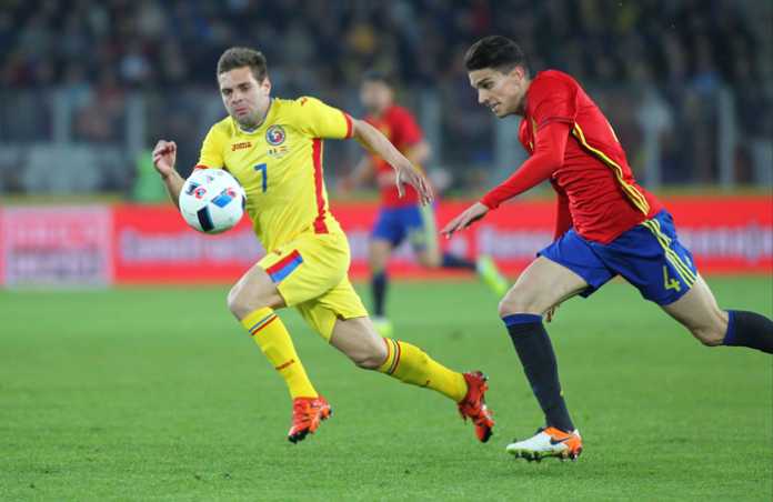 FOTBAL - ROMANIA - SPANIA - MECI AMICAL