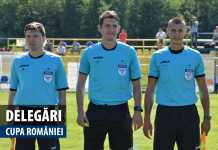 Au fost anunţate delegările de arbitri pentru partidele de miercuri şi joi din „16”-imile Cupei