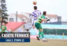 Casetele de meci ale celei de-a 22-a etape din sezonul 2016-2017 al eşalonului secund