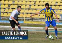 Casetele de meci ale celei de-a 23-a etape din sezonul 2016-2017 al eşalonului secund