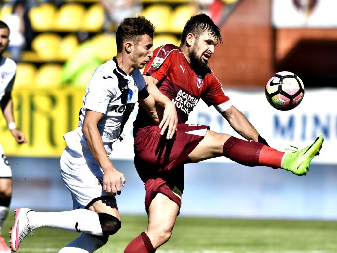 FOTBAL:FC VOLUNTARI-GAZ METAN MEDIAS, PLAY OUT LIGA 1 ORANGE (2.04.2017)