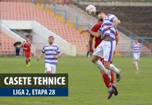 Casetele de meci ale celei de-a 28-a etape din sezonul 2016-2017 al eşalonului secund