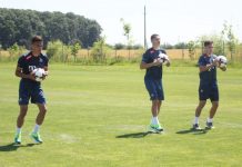Selecționata Under 21 trage tare la antrenamente înainte de duelul cu Liechtenstein