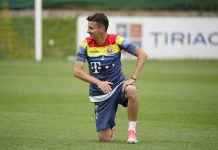 Tricolorii s-au pregătit la Mogoșoaia. Mâine pleacă spre Varșovia!