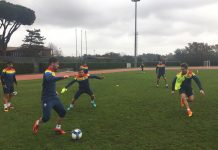 Tricolorii U18 au efectuat ultimul antrenament dinaintea partidei amicale cu Italia