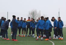 Tricolorii U19 au efectuat ultimul antrenament înaintea partidei cu Ucraina