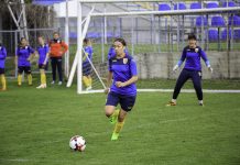 Naționala feminină pregătește duelul cu Moldova