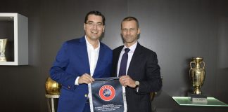 Razvan Burleanu Aleksander Ceferin