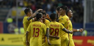 Nationala de fotbal a Romaniei in meciul amical cu Finlanda, de la Ploiesti