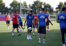 FOTO | Naționala s-a antrenat în formulă completă antrenament echipa nationala