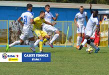 Casetele de meci ale etapei cu numărul 5 din eşalonul secund, ediţia 2018-2019