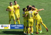 Casetele de meci ale etapei cu numărul 6 din eşalonul secund, ediţia 2018-2019