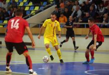 Romania Albania futsal Arad