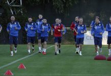 VIDEO | Naționala s-a reunit pentru a pregăti „dubla” cu Lituania și Serbia antrenament echipa nationala