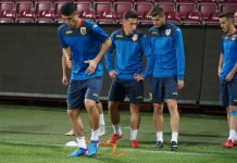 Naționala U21 a efectuat antrenamentul oficial dinaintea partidei cu Țara Galilor