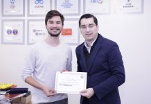 Întâlnire între voluntarul anului 2018 și președintele FRF