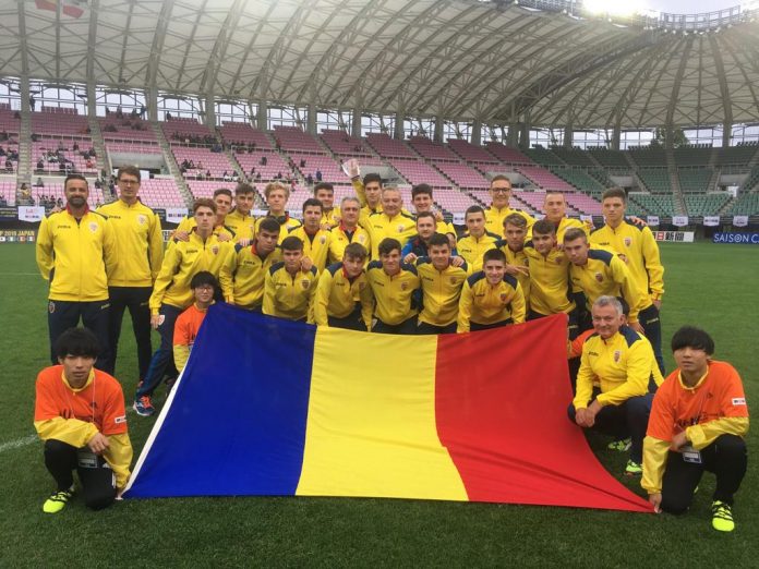 romania u16 - japonia