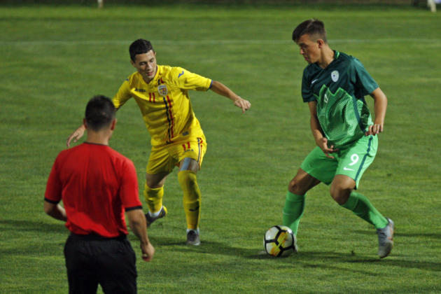 Romania U17 - amical vs slovenia