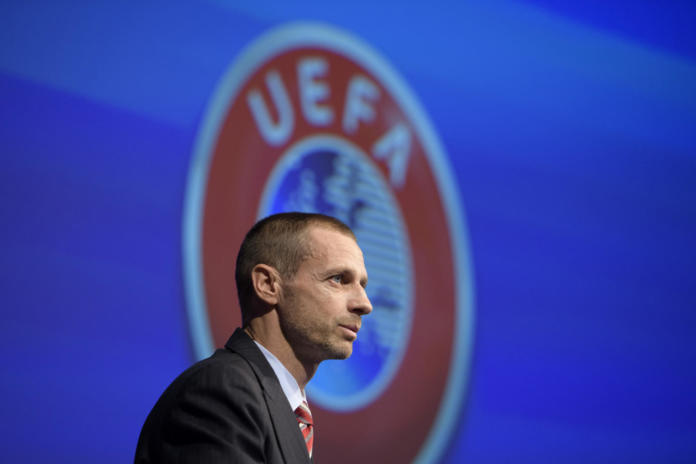 UEFA President Aleksander Ceferin Visits UEFA HQ