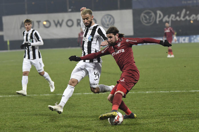 FOTBAL:CFR CLUJ-ASTRA GIURGIU, LIGA 1 CASA PARIURILOR (16.12.2019)