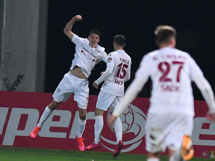 Rareş Ilie Fotbal Club Rapid - U Cluj