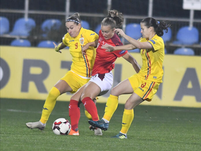 FOTBAL FEMININ:ROMANIA-ELVETIA, PRELIMINARIILE C.E. 2022 (27.10.2020)