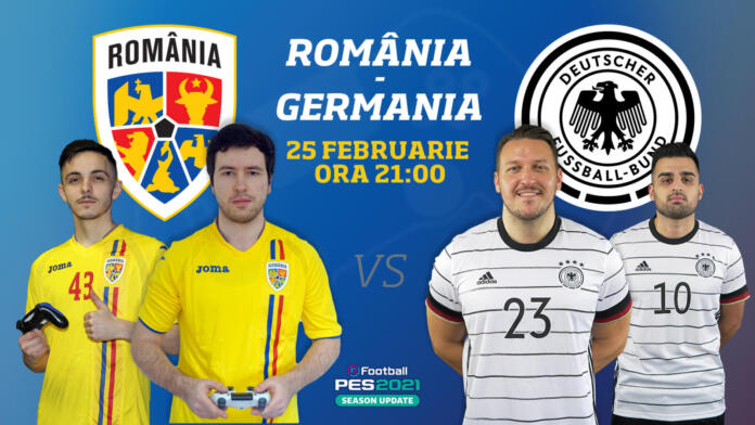 Anunt meci eFotbal PES 2021