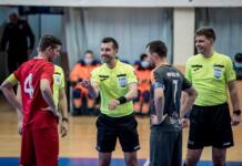 Arbitrii FIFA ieșeni Vlad Ciobanu și Bogdan Hanceariuc, delegați la meciul de futsal Rusia – Franța, din preliminariile EURO 2022