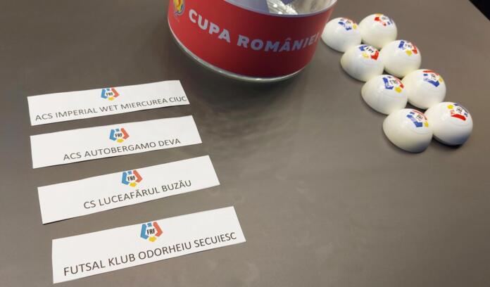 tragere la sorti futsal CR