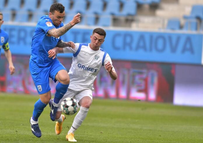 FOTBAL:UNIVERSITATEA CRAIOVA-VIITORUL PANDURII TARGU JIU, CUPA ROMANIEI (14.04.2021)
