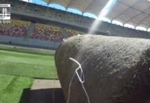 50 de zile până la startul EURO 2020: gazonul Arenei este gata! VIDEO spectaculos de la înlocuirea suprafeței de joc!