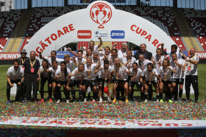 FOTBAL FEMININ:HENIU PRUND BURGAULUI-U OLIMPIA CLUJ, FINALA CUPEI ROMANIEI (06.06.2021)