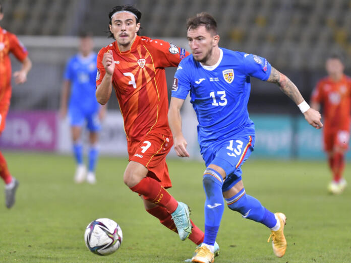 FOTBAL:MACEDONIA DE NORD-ROMANIA, PRELIMINARIILE CM 2022 (8.09.2021)