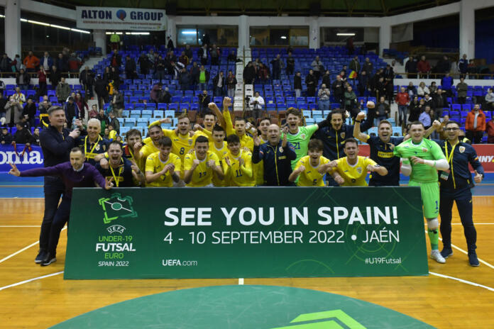 FUTSAL:ROMANIA U19-SLOVACIA U19, TURNEU CALIFICARE EURO 2022 (18.03.2022)