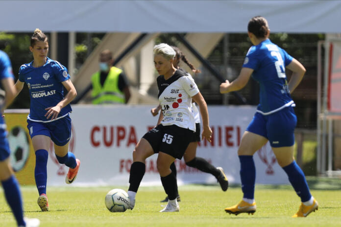 FOTBAL FEMININ:HENIU PRUND BURGAULUI-U OLIMPIA CLUJ, FINALA CUPEI ROMANIEI (06.06.2021)