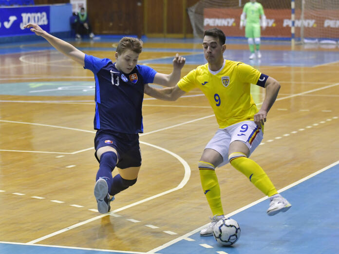 FUTSAL:ROMANIA U19-SLOVACIA U19, TURNEU CALIFICARE EURO 2022 (18.03.2022)