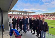 FOTO | Cursul de Managementul stadioanelor, ținut pentru prima oară pe Stadionul Giulești