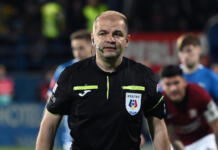 Cătălin Popa va arbitra finala Cupei României Betano, Sepsi – U Cluj