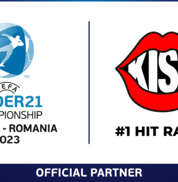 KISS FM, the official radio of EURO U21 in Romania