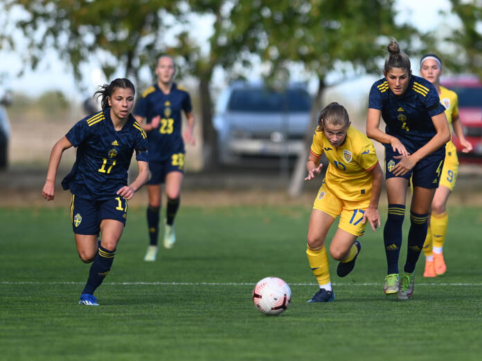 FOTBAL FEMININ:ROMANIA U19-SUEDIA U19, AMICAL (28.10.2023)