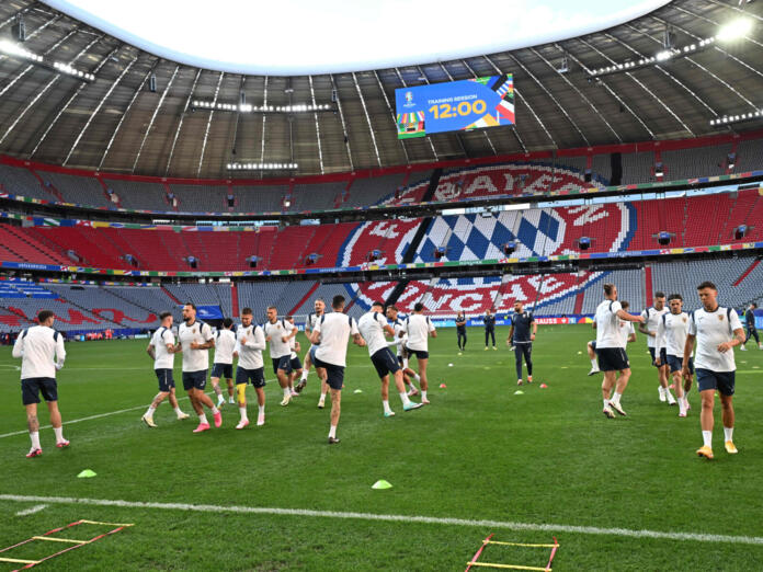 FOTBAL:ANTRENAMENT ROMANIA INAINTEA MECIULUI CU UCRAINA, EURO 2024 (16.06.2024)