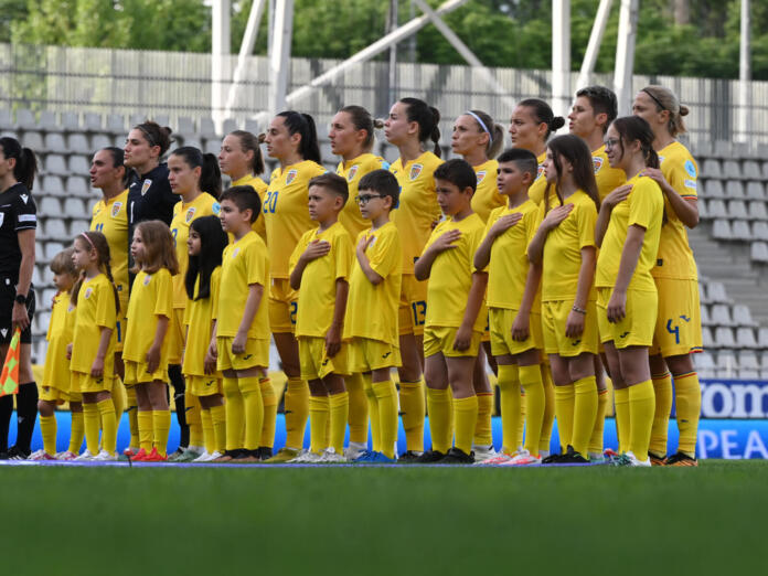 FOTBAL FEMININ:ROMANIA-BULGARIA, PRELIMINARIILE C.E 2025 (31.05.2024)