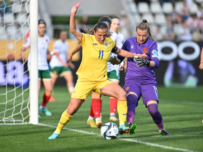 FOTBAL FEMININ:ROMANIA-BULGARIA, PRELIMINARIILE C.E 2025 (31.05.2024)