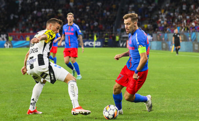 FOTBAL: FCSB - LASK LINZ, PLAY-OFF UEFA EUROPA LEAGUE (29.08.2024)
